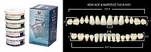 Зубы в боксах New Ace / Million, цвет C3, фасон TL6/L8/M33, 20 полных гарнитуров. от Атридент