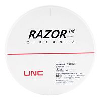 Диск циркониевый Razor 800, размер 98х14мм, оттенок Dark, однослойный от Атридент