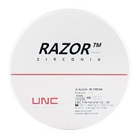 Диск циркониевый Razor 1100, размер 98х20мм, оттенок A4, однослойный от Атридент