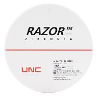 Диск циркониевый Razor 1100, размер 98х22мм, оттенок B1, однослойный от Атридент