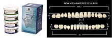 Зубы в боксах New Ace / Million, цвет A1, фасон S2/S3L/M30, 20 полных гарнитуров. от Атридент