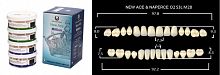 Зубы в боксах New Ace / Million, цвет A4, фасон O2/S3L/M28, 20 полных гарнитуров. от Атридент