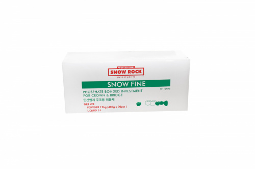 Паковочная масса SNOW FINE фосфатосодержащая, 12кг+3л. от Атридент фото 3