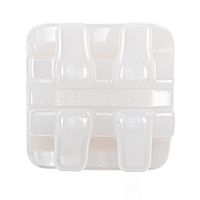 Брекеты COBY STD-345-018 из диоксида циркония, верхние,нижние, правые, левые на 3-5 зуб, паз .018", Edgewise от Атридент