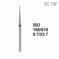 Бор алмазный MANI TC-73F по ISO 166, конус ,010 х 9.7 х 23.7 мм, зернистость F, 5 штук от Атридент