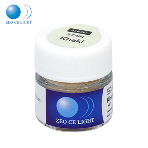 Краситель ZEO CE LIGHT Stain Khaki (хаки), порошок 2г. от Атридент
