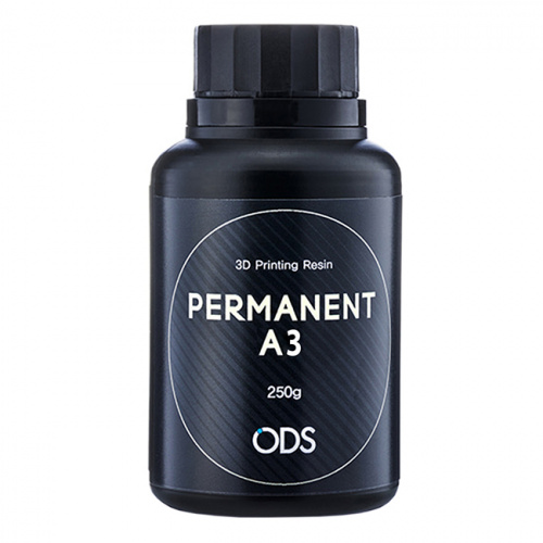 Смола полимерная ODS Permanent для 3D печати постоянных конструкций,цвет: А3, 250 гр. от Атридент