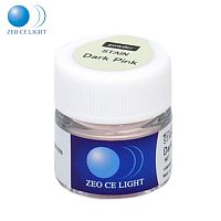 Краситель ZEO CE LIGHT Stain Dark Pink (темно розовый), порошок 2г. от Атридент
