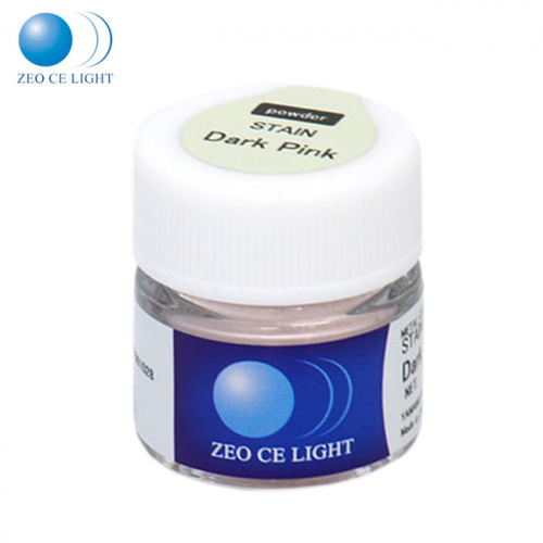 Краситель ZEO CE LIGHT Stain Dark Pink (темно розовый), порошок 2г. от Атридент