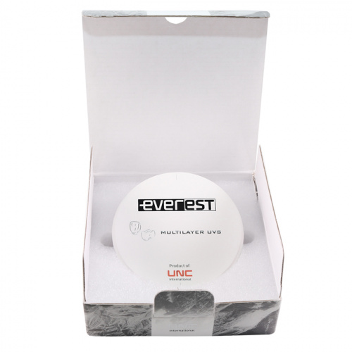 Диск циркониевый Everest Multilayer UVS, размер 98х20 мм, цвет BL3, многослойный, для ускоренной синтеризации за 40 минут от Атридент фото 6