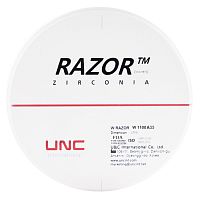 Диск циркониевый Razor 1100, размер 98х14мм, оттенок A3.5, однослойный от Атридент