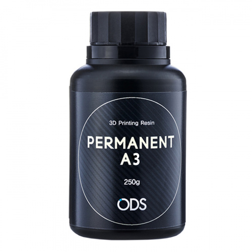 Смола полимерная ODS Permanent для 3D печати постоянных конструкций,цвет: А3, 250 гр. от Атридент фото 2