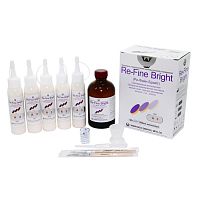 Пластмасса Re-Fine Bright самотвердеющая (3 минуты), цвет A3, набор 5 х 50 г + 260 мл. от Атридент