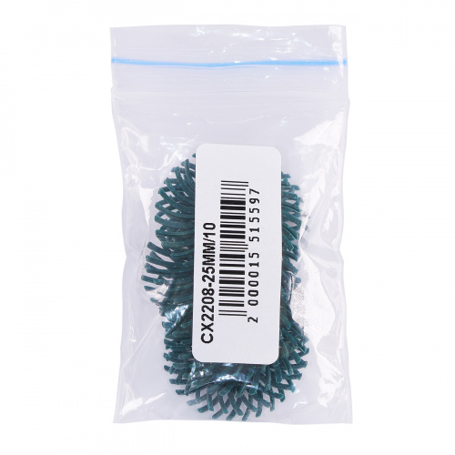 Диски спиральный полировочные полимерные Sheshan Brush CX2208-25MM, синие, диаметр 25 мм,10 шт. от Атридент фото 4