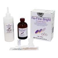 Пластмасса Re-Fine Bright самотвердеющая (3 минуты), цвет A3, набор 250 г + 260 мл. от Атридент