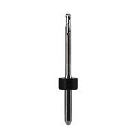 Фреза для обработки PMMA/PEEK/WAX совместима с Sirona MCX5, размер 2,5 х 3,0мм, цилиндр с округленным концом, без покрытия. от Атридент