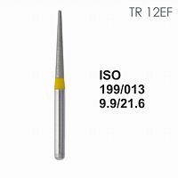 Бор алмазный MANI TR-12EF по ISO 199, конус ,013 х 9.9 х 21.6 мм, зернистость EF, 5 штук от Атридент