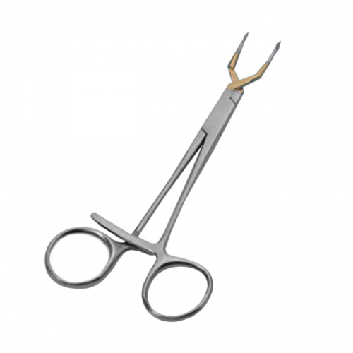 Корцанг универсальный SONG YOUNG, прямой  Diamond Hemostat Ceramic Holder.  от Атридент фото 2