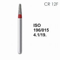Бор алмазный MANI CR-12F по ISO 196, конус ,015 х 4.1 х 19.0 мм, зернистость F, 5 штук от Атридент