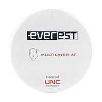 Диск циркониевый Everest Multilayer AT, размер 95х16 мм, цвет A2, многослойный от Атридент