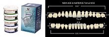 Зубы в боксах New Ace / Million, цвет A2, фасон TL4/L6/M33, 20 полных гарнитуров. от Атридент