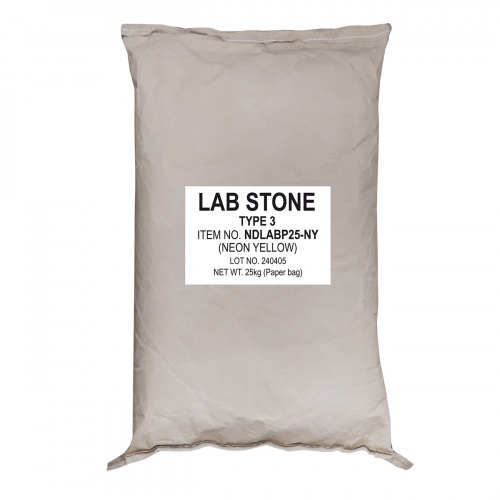 Супергипс LAB STONE, класс 3, цвет: жёлтый, 25кг. от Атридент фото 3