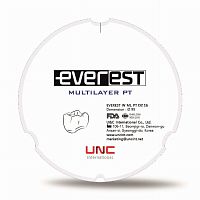 Диск циркониевый Everest Multilayer PT, размер 95х16 мм, цвет D2, многослойный