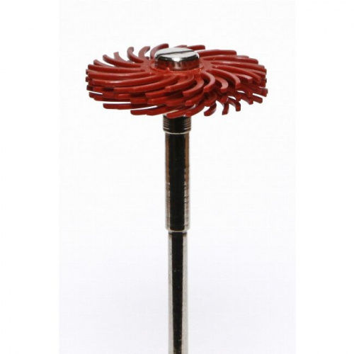 Щетка Sheshan Brush полировальная полимерная, набор 3 диска CX2210-20 (красные) + дискодержатель M02S (1шт). от Атридент