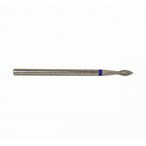 Бор алмазный, форма: почка, размеры рабочей части 050/ 021 мм, размер зерна 866, синее кольцо,10шт. от Атридент