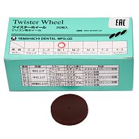Диск полировочный Twister Wheel для обработки сплавов, medium M-1,  без дискодержателя,20шт. от Атридент