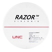 Диск циркониевый Razor 1300, размер 95х14мм, оттенок D4, однослойный