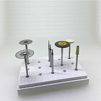 Набор вращающихся инструментов для обработки дисиликата лития, 8 предметов в боксе. SIGEMA (Китай)