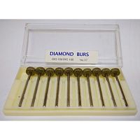 Бор алмазный Lixin Diamond, форма диск, размер 10.0мм, 10шт. от Атридент
