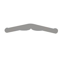 Лента матричная 0,04 мм большая, 3х3 отверстия 144шт./уп. ZT dental (Китай) 