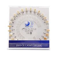 Расцветка ZEO CE LIGHT, тип B: 23 цвета (Opaque, Dentine, Margin 2004)
