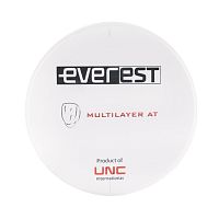 Диск циркониевый Everest Multilayer AT, размер 98х12 мм, оттенок D2, многослойный