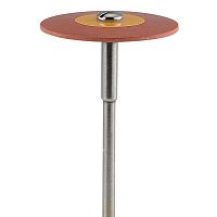 Полир силиконовый с добавлением алмаза для обработки стеклокерамики,диск- "колесо" D-26мм,H-2мм ,MEDIUM1 шт