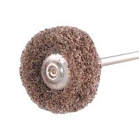 Фильц зуботехнический Sheshan Brush  синтетический светло-коричневый,средний,на дискодержателе, диаметр 22мм, 1 шт