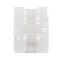 Брекеты COBY STD-L12-018 из диоксида циркония, верхние,нижние,правые,левые на 1 и 2 зуб, паз .018", Edgewise