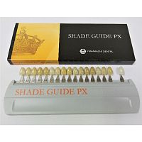Расцветка Shade Guide PX для композит зубов серий:Anterior CROWN PX; Posterior EFUCERA PX, 17 цветов от Атридент