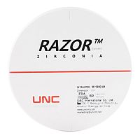 Диск циркониевый Razor 1300, размер 95х22мм, оттенок A1, однослойный