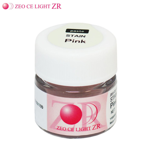 Краситель ZEO CE LIGHT ZR Stain Pink,  паста 3.5гд/оксида циркония и керамики предназ. д/ZrO от Атридент