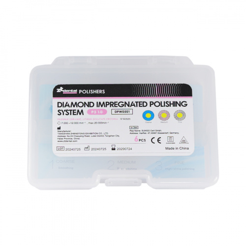 Полир полиуретановый с добавлением алмазн. пор. для обработки диоксида циркония и керамики, 6 шт./уп фото 10 Полир полиуретановый с добавлением алмазн. пор. для обработки диоксида циркония и керамики, 6 шт./уп фото 10