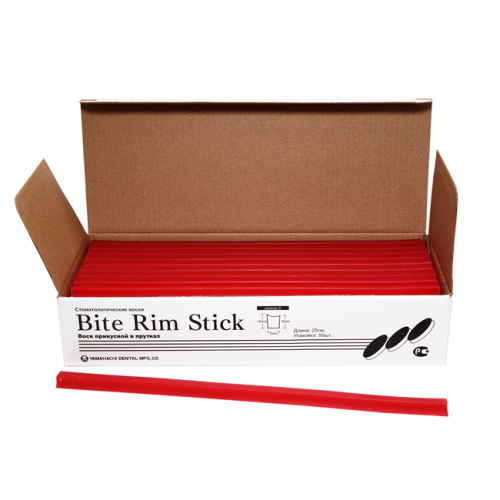 Воск (прикусные валики) д/построения прикуса на восковой модели Bite Rim Stick S250*9,8мм 50 прутков Воск (прикусные валики) д/построения прикуса на восковой модели Bite Rim Stick S250*9,8мм 50 прутков от Атридент