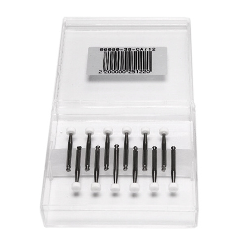 Карборундовые камни SONG YOUNG белые, оксид алюминия, №38 угловые 12шт/уп. Карборундовые камни SONG YOUNG белые, оксид алюминия, №38 угловые 12шт/уп. от Атридент