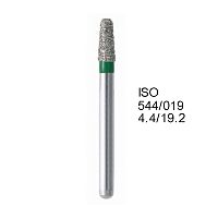 Бор алмазный MANI RS-31C по ISO 544, конус ,019 х 4.4 х 19.2 мм, зернистость C, 5 штук
