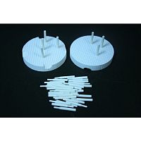 Треггер керамический KWI, диаметр 60мм, круглый, с 40 керамическими удерживающими штифтами, 2шт.