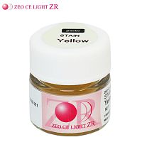 Краситель ZEO CE LIGHT ZR Stain Yellow, паста 3.5гд/оксида циркония и керамики предназ. д/ZrO