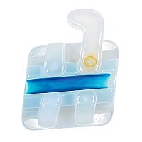 Брекеты COBY STR-U3L-022H из диоксида циркония,верхние левые на 3 зуб,паз.022",с крючком,ROTH