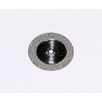 Диск сепарационный алмазный 2-сторонний,средняя зернистость,диаметр рабочей части 19 мм,без дискодержателя ,1 шт 